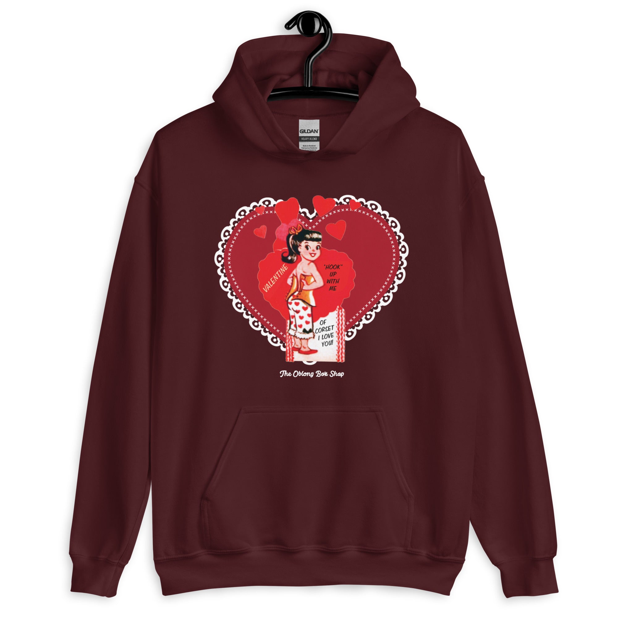 Hooked guy best sale in red hoodie