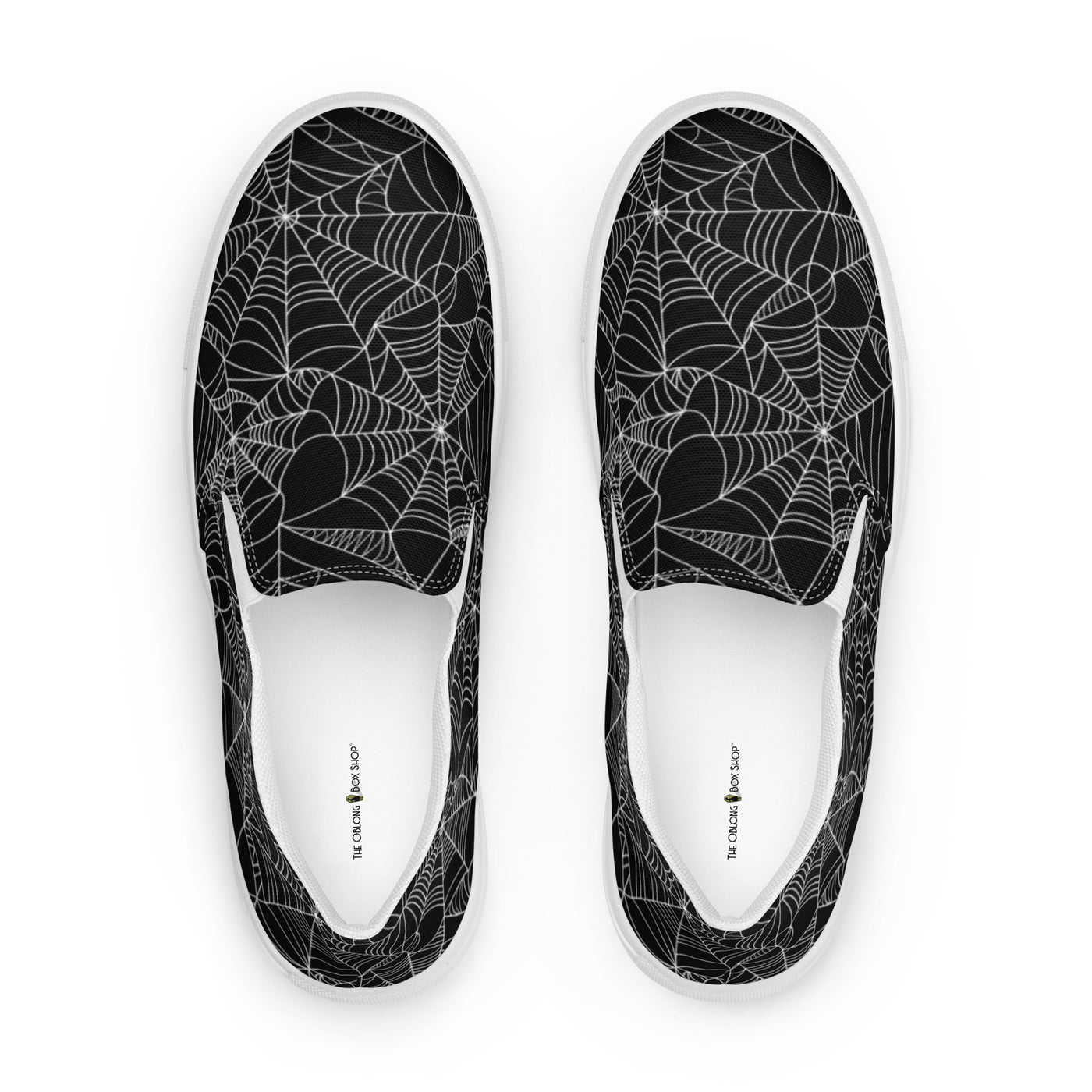 Tangled Web Spiderweb Women’s slip-on canvas shoes
